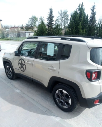 Jeep Renegade cena 55300 przebieg: 99990, rok produkcji 2014 z Łask małe 137